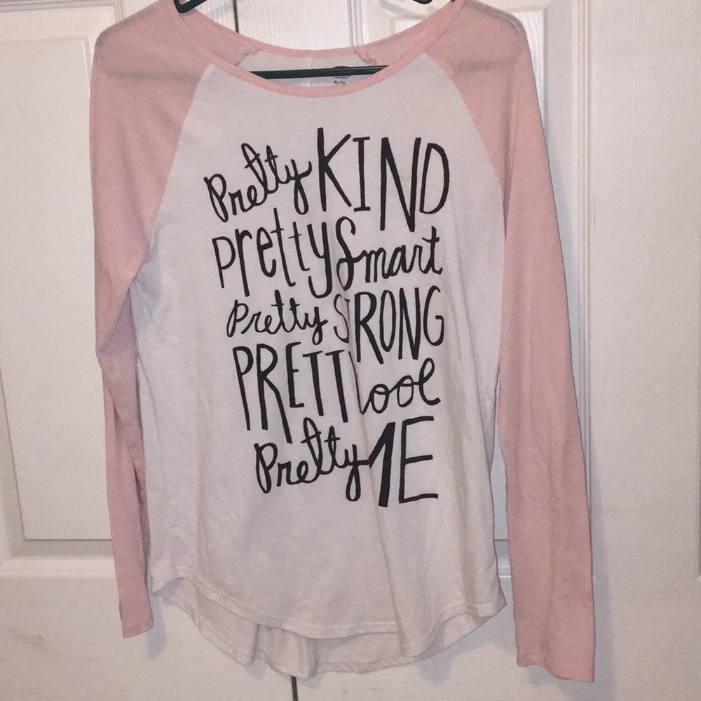 girls long sleeve pretty shirt